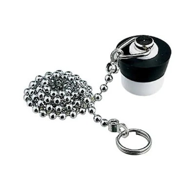 他サイト： カクダイ バス用ゴム栓くさりつき 491－150 水回り 水栓 配管 排水用備品 補修部品の商品画像