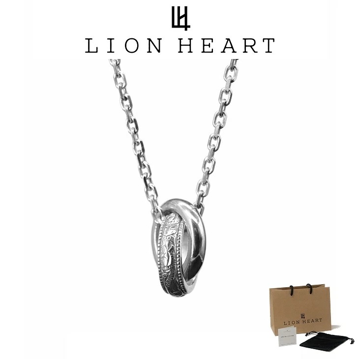 ネックレス メンズ エレガンスヘリテイジダブルリングネックレス SV925 LH-1NE237 クリスマス 誕生日 プレゼント ギフト 彼氏 【ネコポス】 15,444円