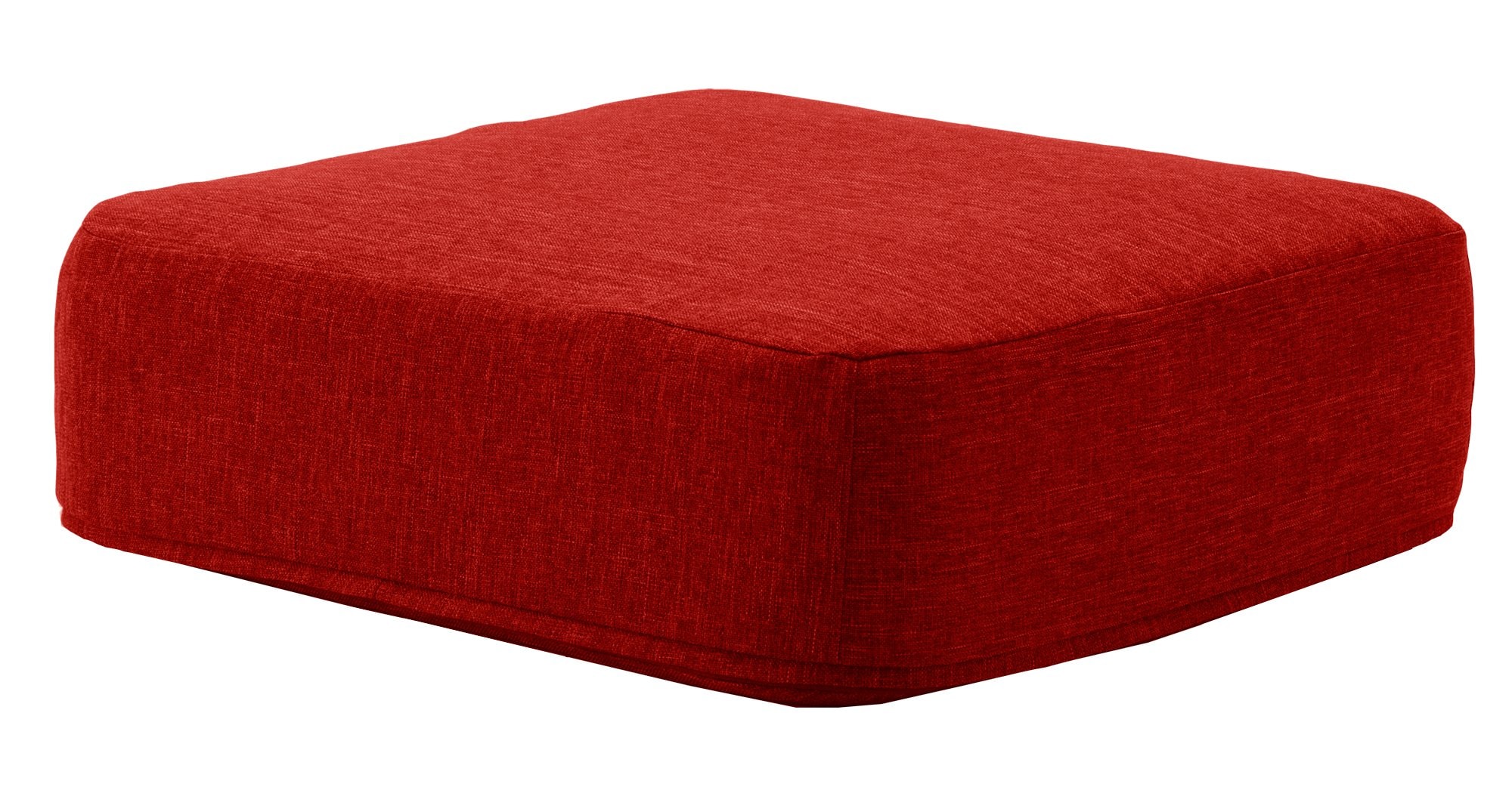 最安値挑戦 セルタン クッション ダリアンレッド カバーが洗える SWEETS 四角型 低反発シート 日本製 A366t-563RED