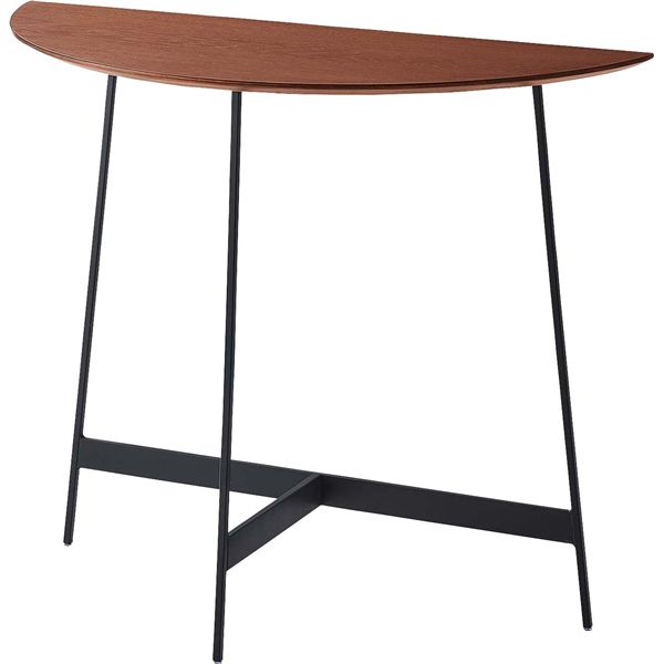 コンソール ブラウン （約W83×D35×H72cm） 組立式