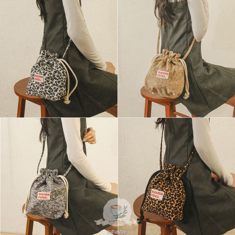 韓国人気】String cross bag 4color