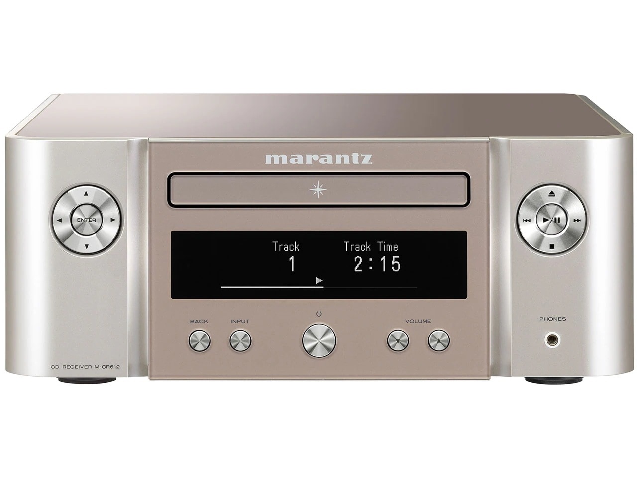 M-CR612 [シルバーゴールド] ネットワークCDレシーバー