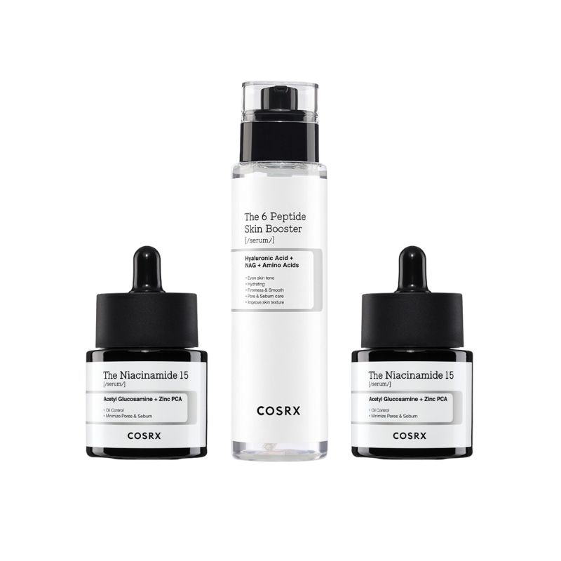 RXザナイアシンアミド15セラム20ml + RXザ6ペプチドスキンブースターセラム 150ml 3種セット