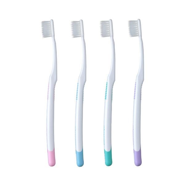 （まとめ）ライオン システマハブラシ コンパクト 4列ヘッド ふつう 1本 (×30セット)