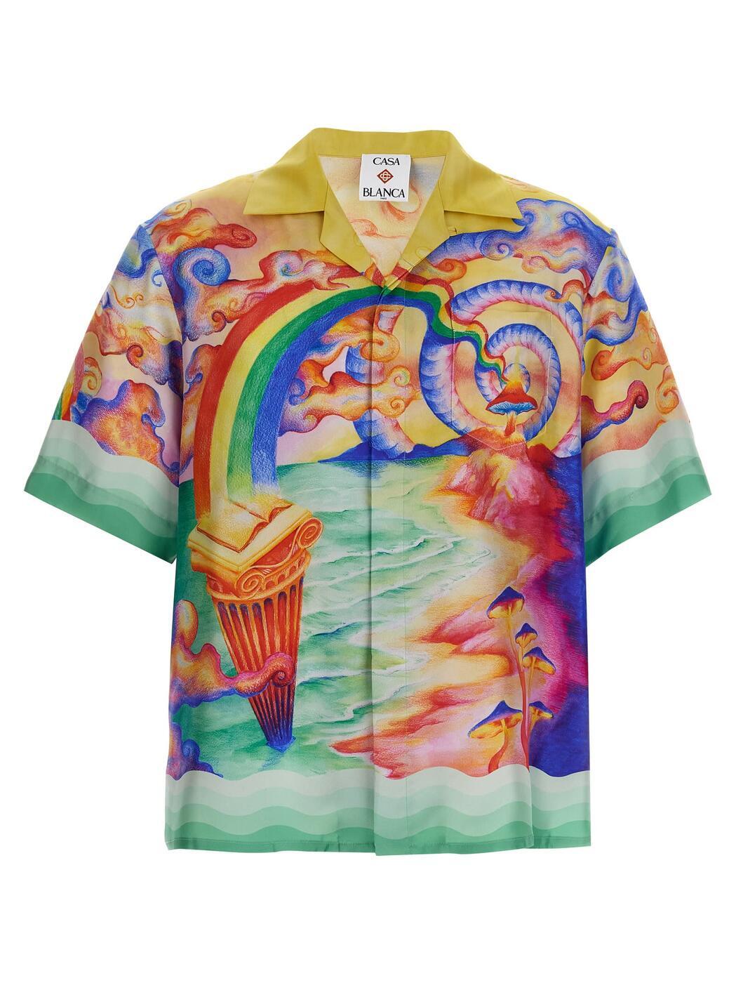 UMPS25SH00304NATURESTEACHER マルチカラー 春夏2025 シャツ メンズ ia