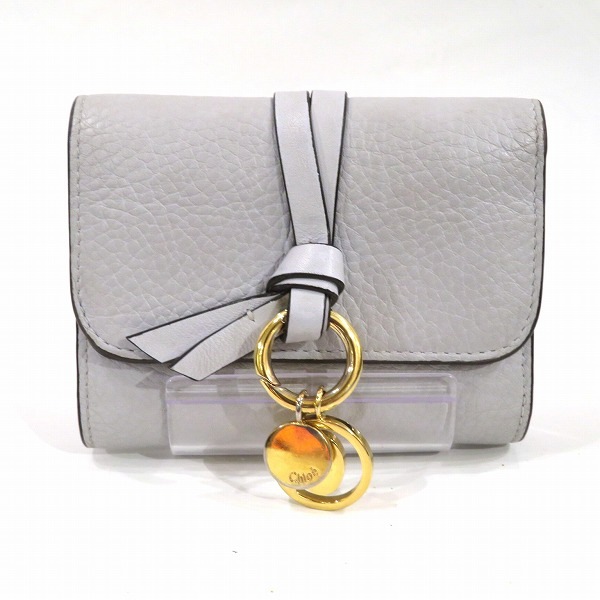 クロエ Chloe アルファベット 3つ折り財布 レディース 【中古】