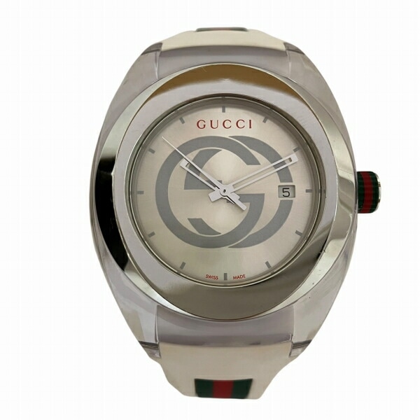 グッチ GUCCI シンク 137.1 クォーツ 時計 腕時計 メンズ 【中古】