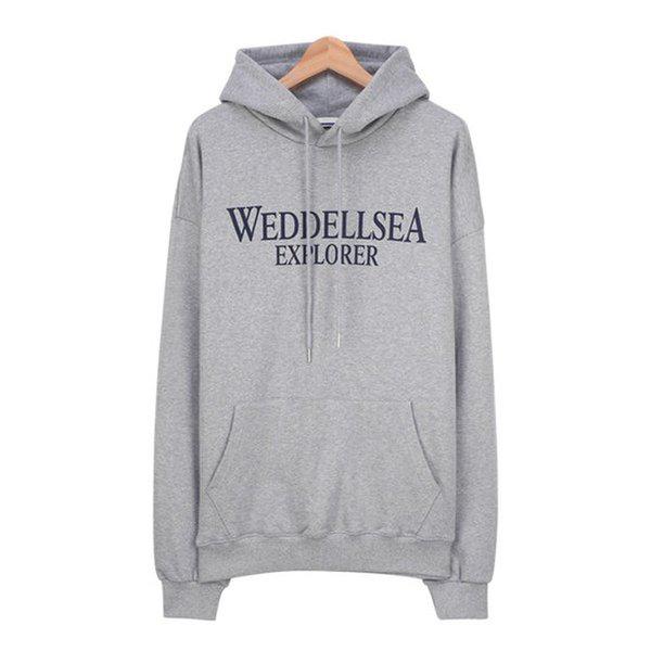 フード付き SWV063 3COLOR 男女共用ルーズフィットフード付き長袖Tシャツ