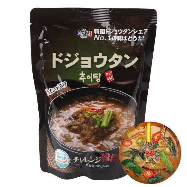 故郷 チュオタン（ドジョウスープ） 500g × 24袋／韓国 食品 料理 食材 レトルト コヒャン