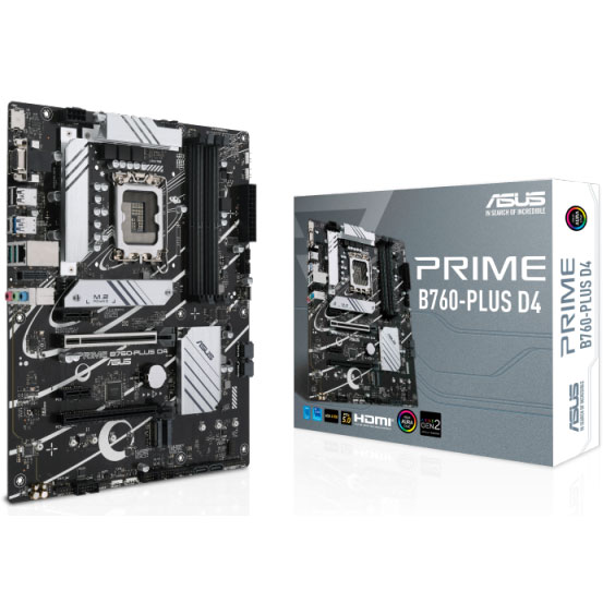 ASUS（エイスース） ASUS PRIME B760-PLUS D4 / ATX対応マザーボード PRIMEB760PLUSD4