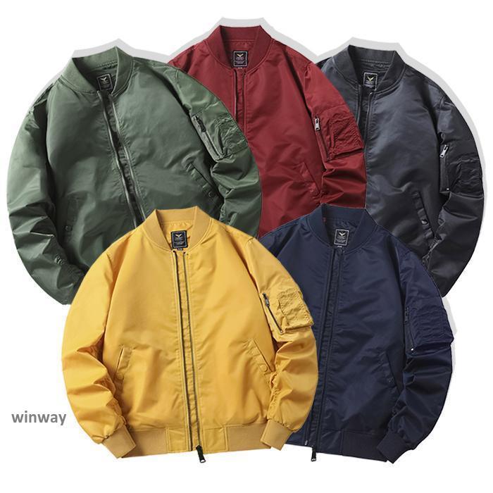 ジャケット メンズ フライトジャケット 2type 薄手 中綿 撥水 中綿ジャケット 中綿 ミリタリー ブルゾン 男女兼用 春夏秋冬