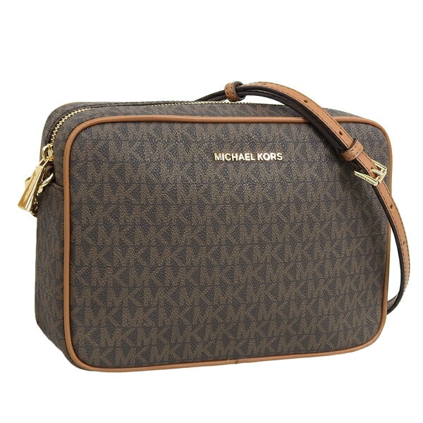 マイケルコース バッグ レディース ショルダーバッグ ブラウン JET SET LG EW CROSSBODY 32F1GJ6C7B-200 MICHAEL KORS