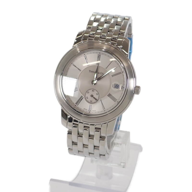 【Aランク】 マーク ラウンド スモールセコンド 1741959 腕時計 ステンレススチール クオーツ シルバー文字盤 メンズ【ISEYA】