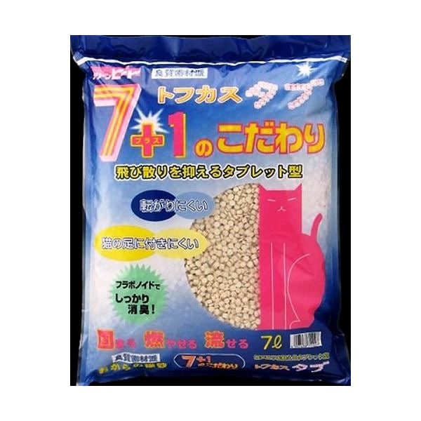 (まとめ)クリーンビート トフカスタブ 7L (ペット用品)(×4セット)