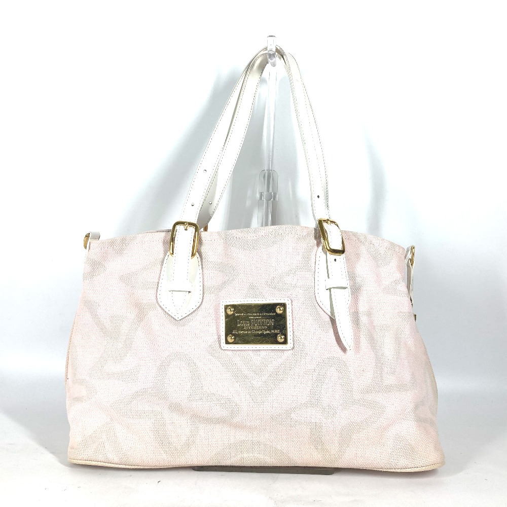 ショルダーバッグ M95672 タイシエンヌPM クルーズライン カバン 肩掛け トートバッグ コットン ピンク