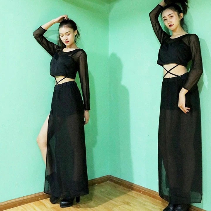 【即納】ダンス衣装 大人 セットアップ レディース 夜店 DS演出服 ジャズダンス衣装 ヒップホップ ダンス衣装 韓国 ダンス 衣装 ダンスウェア ステージ 舞台衣装