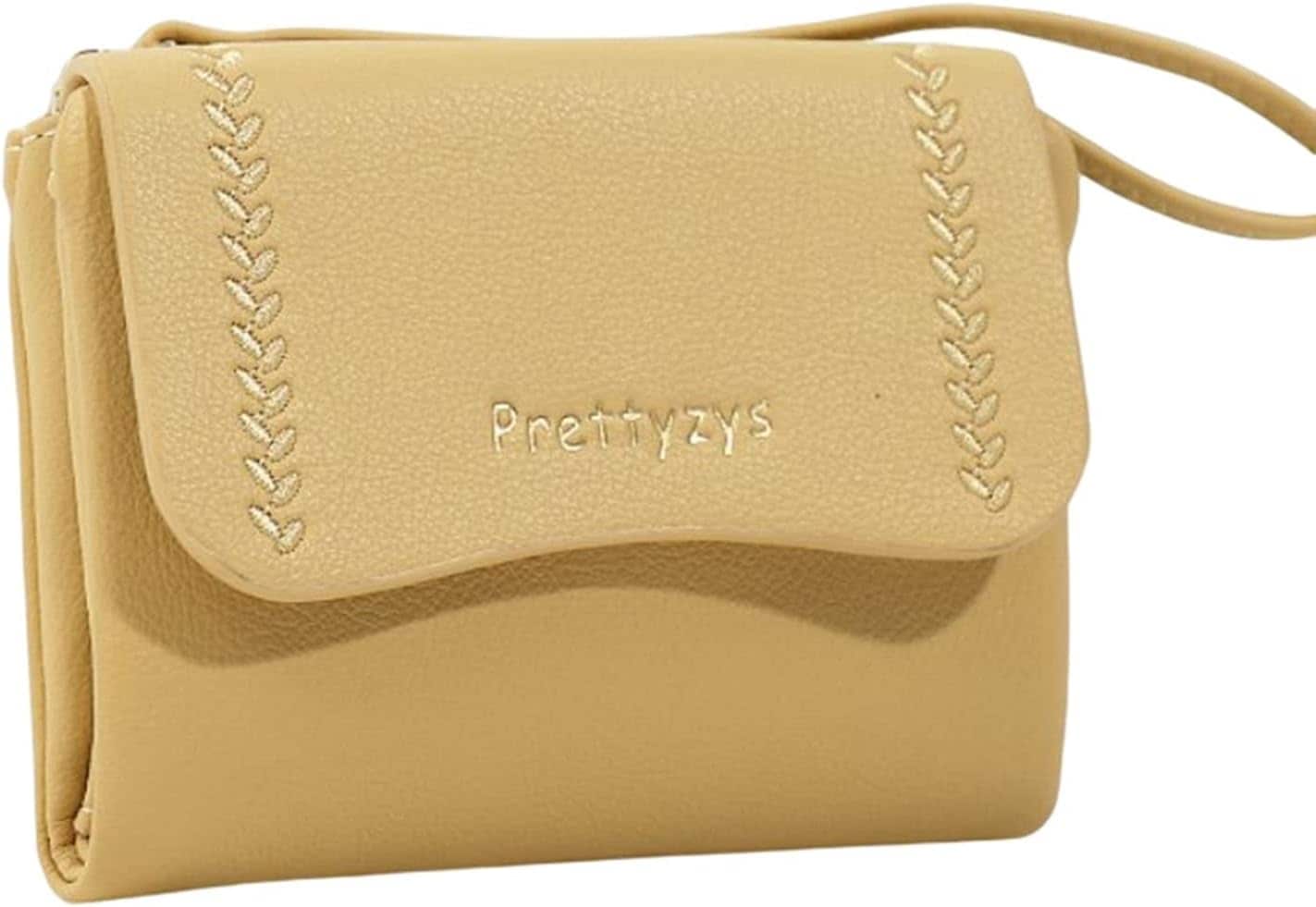 【20%OFFクーポン】小さい財布 レディース 財布 三つ折り 英字柄 ボタン ファスナー 大容量 小銭入れ カード入れ 多機能 コンパクト 取り出しやすい 軽い コインケース ウォレット シンプル