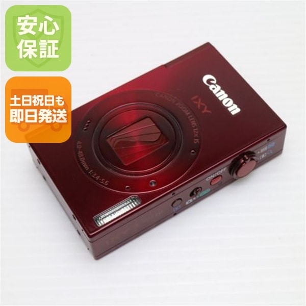 新品同様 IXY 3 レッド デジカメ Canon 265