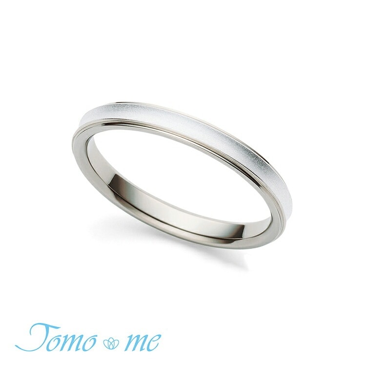 Tomo me トモミ リング hare はれ 結婚指輪 プレシャスチタンコレクション 鍛造製法 TM-39 シルバー ダイヤモンド 指輪 ストレート 鏡面 マット