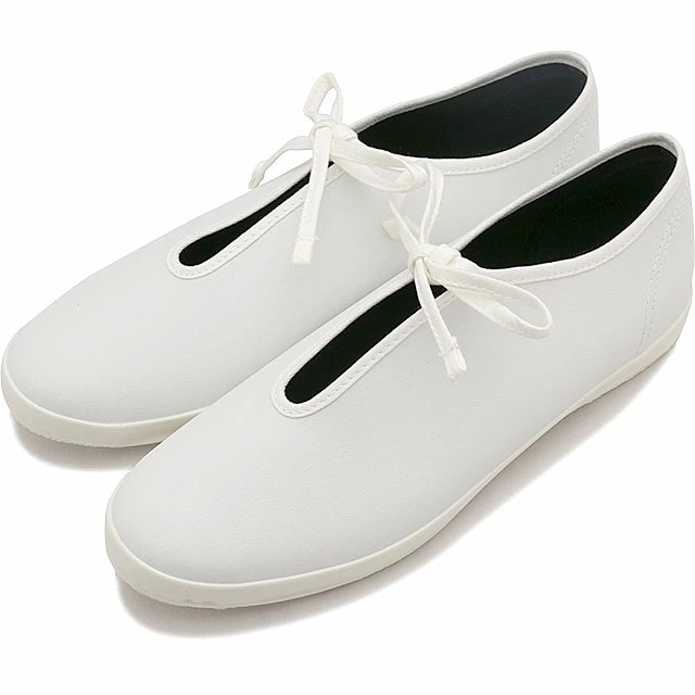 ファインバルカナイズド スニーカー ライトプリム スムース [54323991] LITE PRIM ST レディース 日本製 靴 バレエシューズ 流通限定モデル WHITE