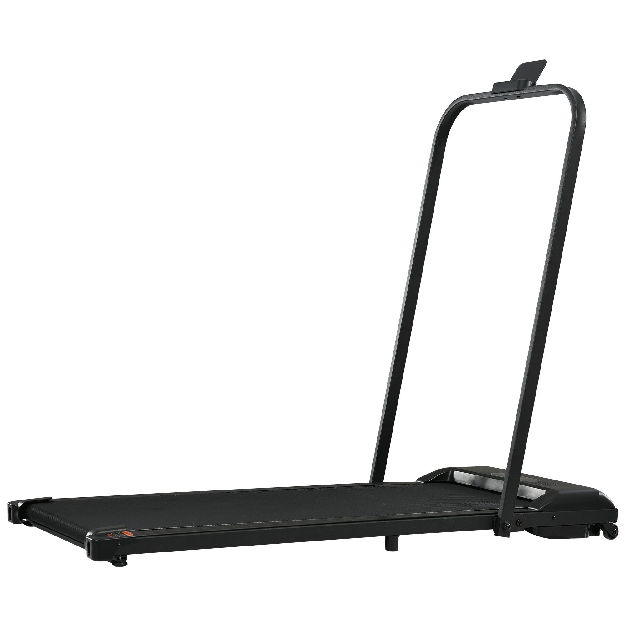 Black 電動ランニングマシン ルームランナー 低床設計 MAX6km/h 薄型 シンプル オシャレ ダイエット器具 有酸素運動 静音 折りたたみ 家庭用 エクササイズ 衝撃吸収 室内運動 健康器具