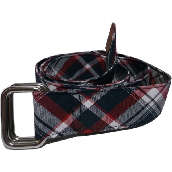 布ベルト マドラスチェック 紺 ネイビー Brooks Brothers BB4-083