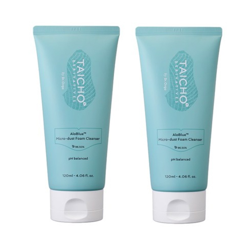 [1+1] AloBlue Micro-dust pH Balanced Foam Cleanser 120ml+120ml / 韓国コスメ