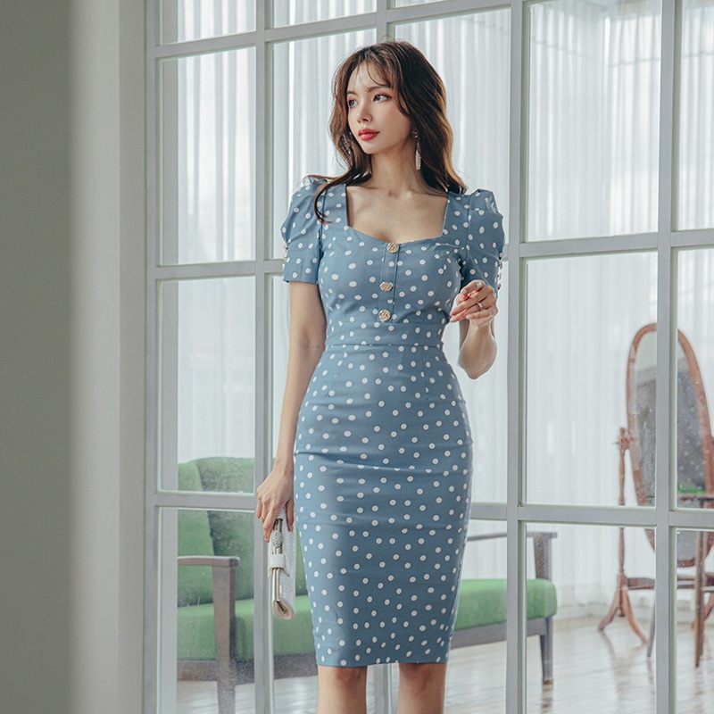 レディース ワンピース タイトワンピース ミディアム丈ワンピース 膝丈 ミディアム丈 ミディ丈