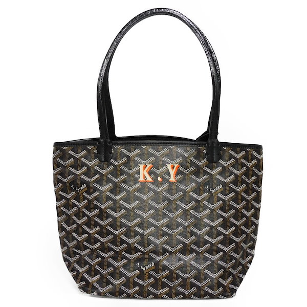希少】GOYARD Sac Voltaire Tote Bag Black
