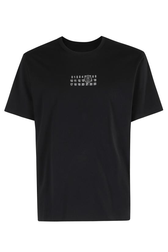 MM6 MAISON MARGIELA Men T-Shirts SH0GC0057 S24312 097 Black