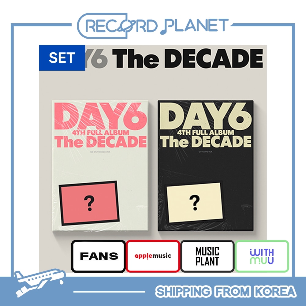 ONLINE特典+ 2種セット DAY6 - 4TH FULL ALBUM [The DECADE] 5,064円