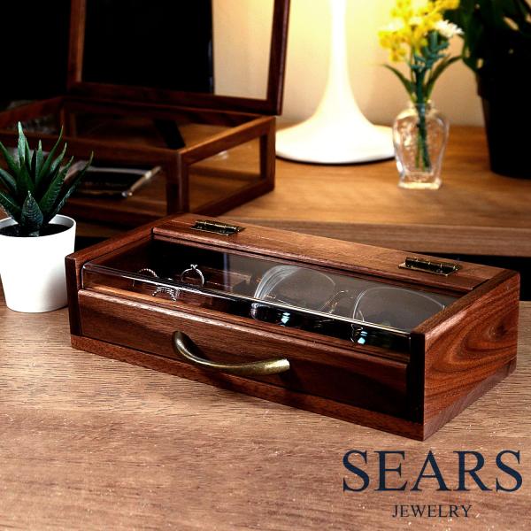 ジュエリーボックス 木製 アクセサリー ボックス 宝石箱 収納 大容量 ネックレス リング ピアス 女性 レディース プレゼント 5,524円