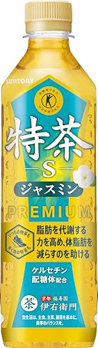 [トクホ]サントリー 伊右衛門 特茶 ジャスミン お茶 500ml×24本
