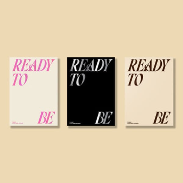 TWICE3種SET / READY TO BE（3種バージョン/ポスター終了）_[未開封新品]