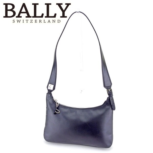 ショルダーバッグ ワンショルダー バッグ クロスモチーフ ブラック シルバー 中古