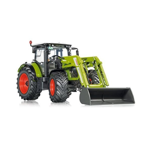 Wiking 7325 Tractor Claas Arion 650 with Front Loader 並行輸入品