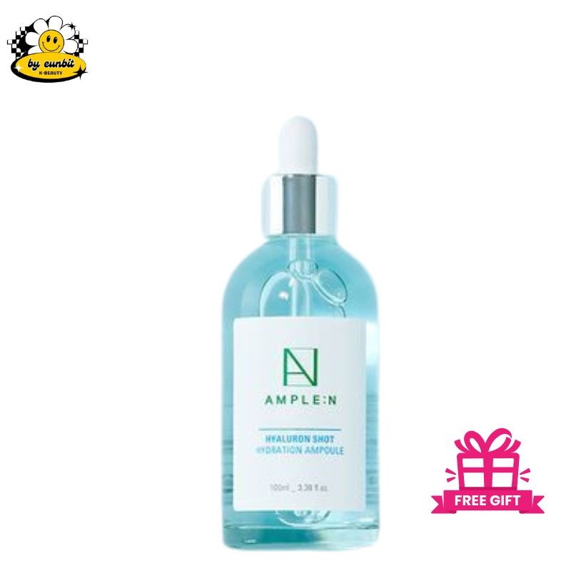 ヒアルロンショット 水分アンプル 大容量, 100ml*1ea [ランダムマスクパック1枚プレゼント]