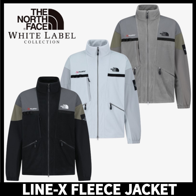 LINE-X FLEECE JACKET NJ4FR52 ホワイトレーベル [公式正規品]