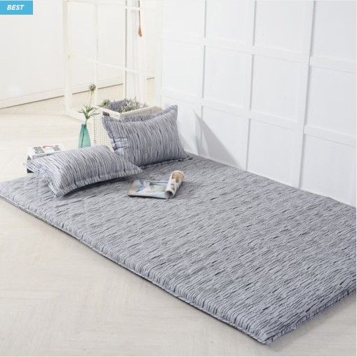 床敷きマット 厚みのあるマットレス 自炊生用トッパー布団シングル（ヨーカバー+詰め物） ダブル クイーン