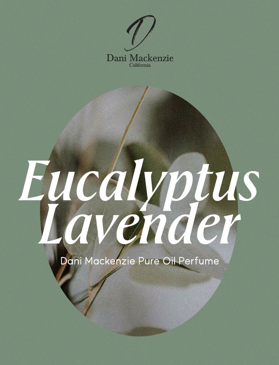 天然オイル香水　ユーカリブタスラベンダー　Pure Oil Perfume Eucalyptus Lavender