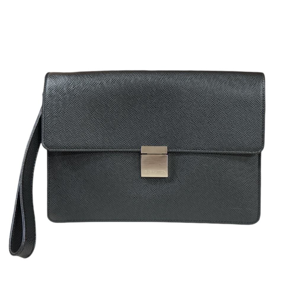 ルイヴィトン セレンガ タイガ セカンドバッグ タイガ M30782 ブラック LOUIS VUITTON 中古