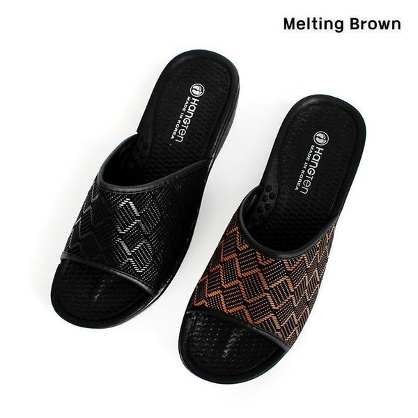 カジュアル 女性 シークレットヒール スリッパ 4cm