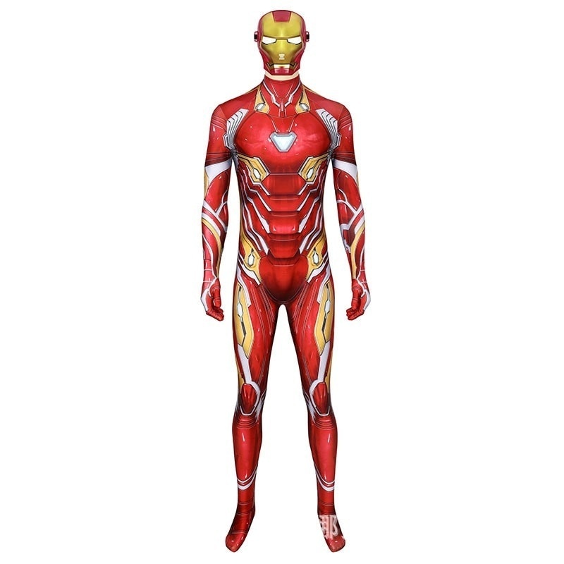 映画アベンジャーズアイアンマン大人用タイツマスクセットj19039aa