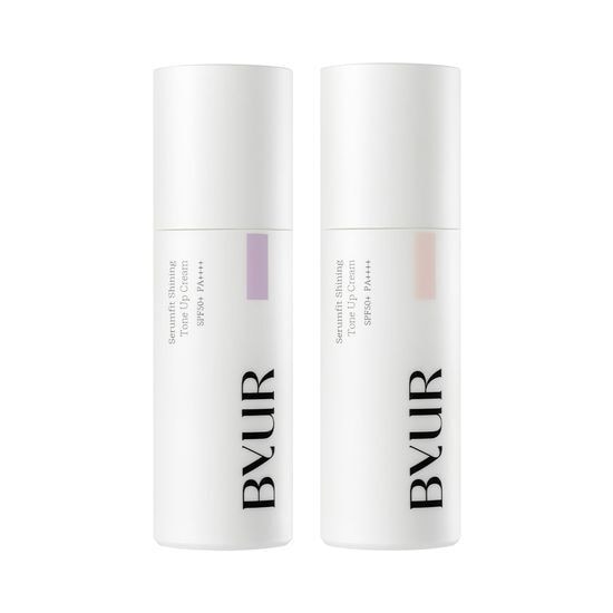 [速光トーンアップ]バイユーアセラムフィットシャイニングトーンアップクリーム40g（ピンクベージュ/ラベンダー）