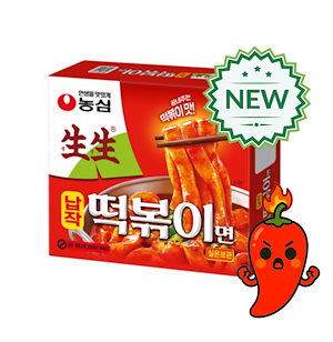 コスパ最強！[258g] 新品 / 新鮮さ 平たいトッポッキなら コシのある 平たい麺 甘辛いソース/ sns 韓国人気