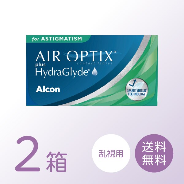 エアオプティクス プラス ハイドラグライド 乱視用 2箱セット (1箱6枚) 2ウィーク トーリック