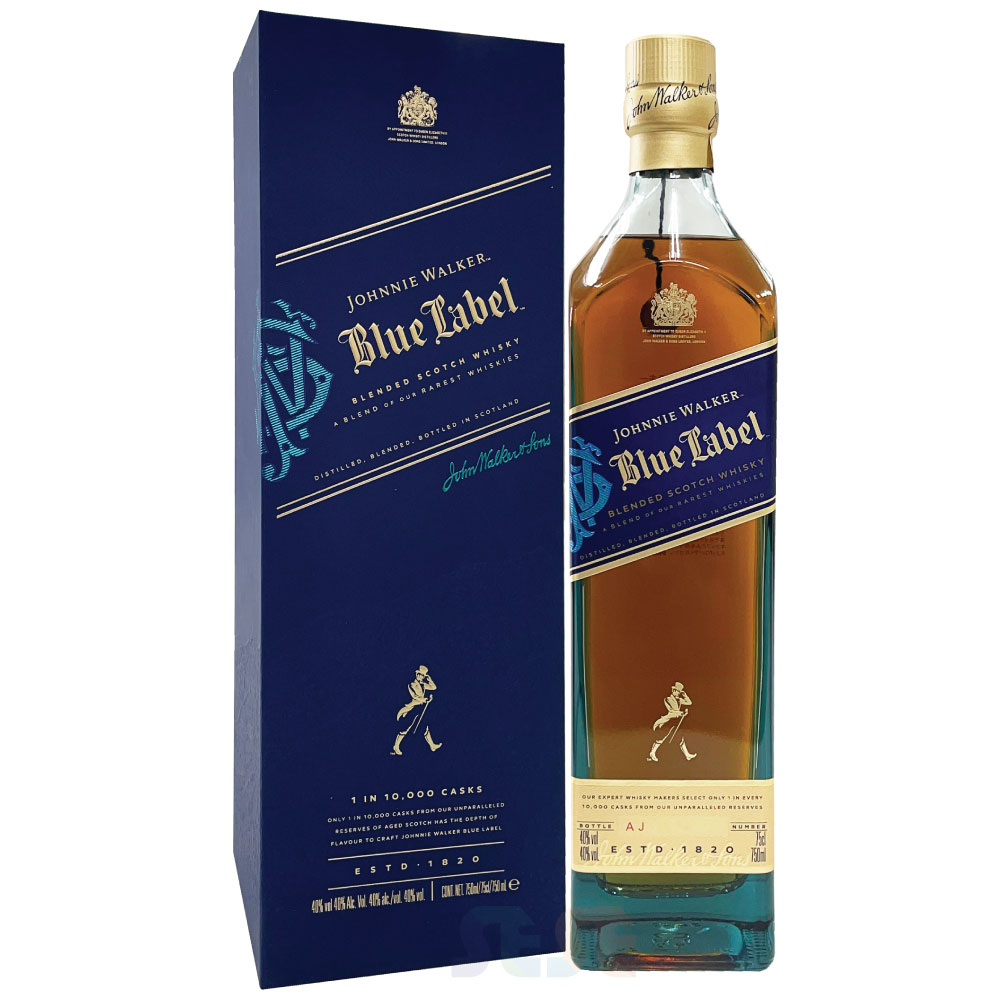 【新型】 [正規品] ジョニーウォーカー ブルーラベル 750ml / イギリス ブレンデッドウイスキー ギフトBox入り johnnie walker blue labe Whisky