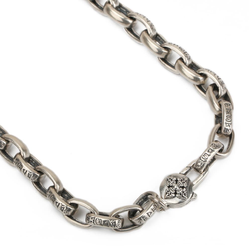 925六字真言ネックレス長さ60cm [ns110-60cm]