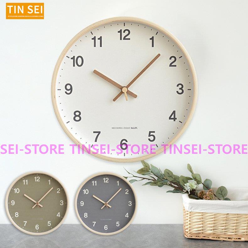 新モデル発売 壁掛け時計 掛け時計 デジタル 静か 静音 北欧 連続 秒針 静か 見やすい かわいい レトロ ナチュラル シンプルなデザイン 非電波 子供部屋 お祝い ギフト 30CM 利用可能なポイ