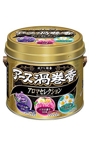 アース渦巻香 蚊取り線香 アロマセレクション 30巻缶入 5,348円